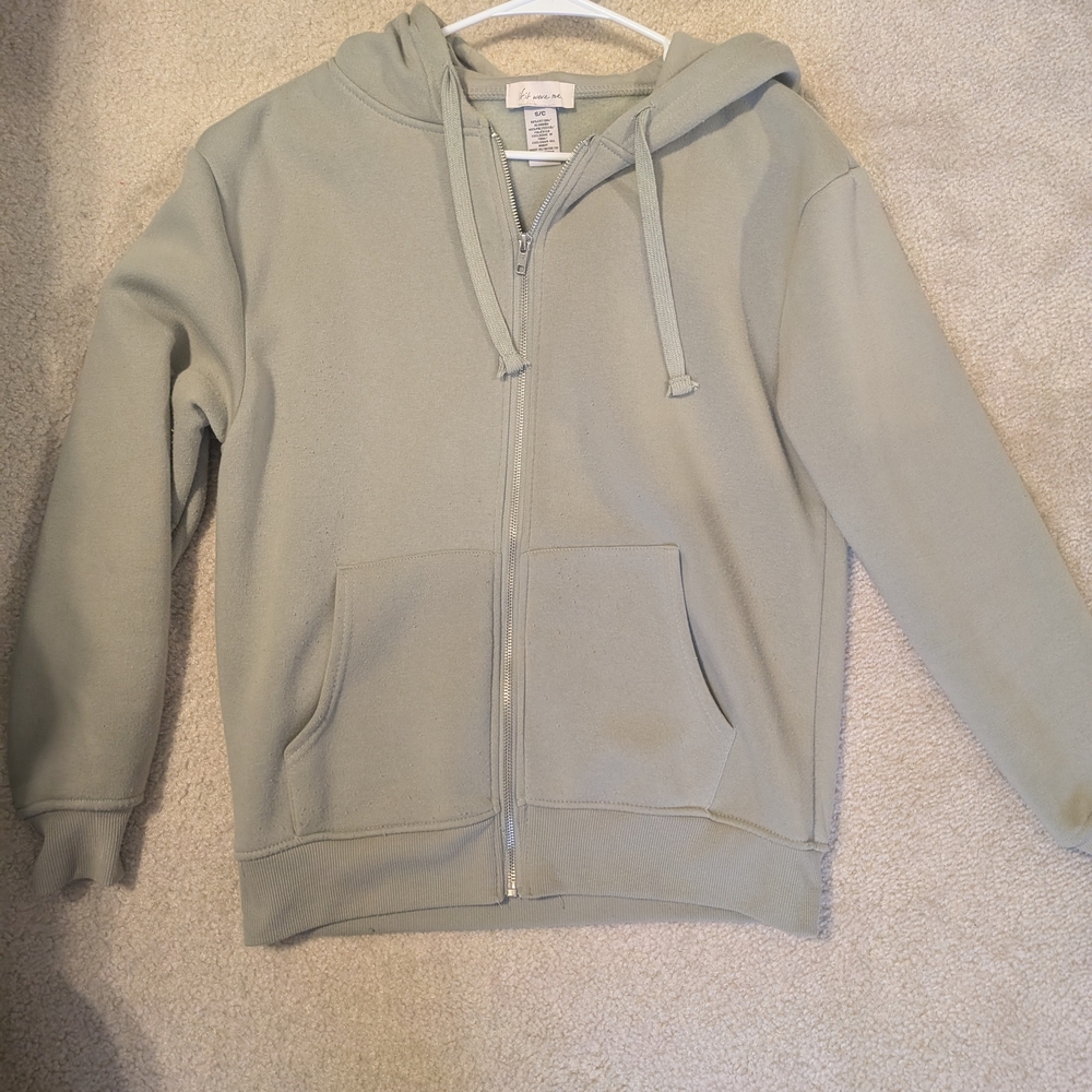 Women's Small Sage Green Cozy Hoodie
